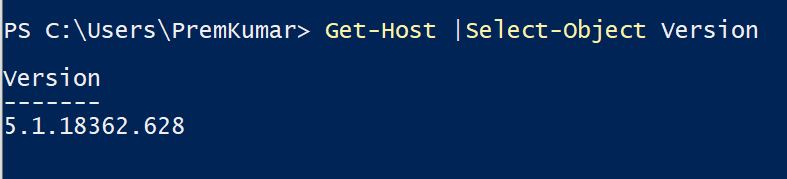 How to check Powershell version on windows – vCloudInsights